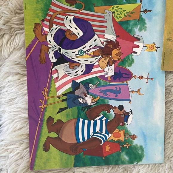 Bed Knobs and Broomsticks prints. 3 originals, 2 fish prints photocopies. - Picture 3 of 5